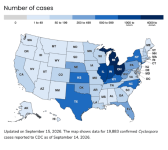 Alpena, ‘one of the’ highest case rates for cyclosporiasis, says DHD4